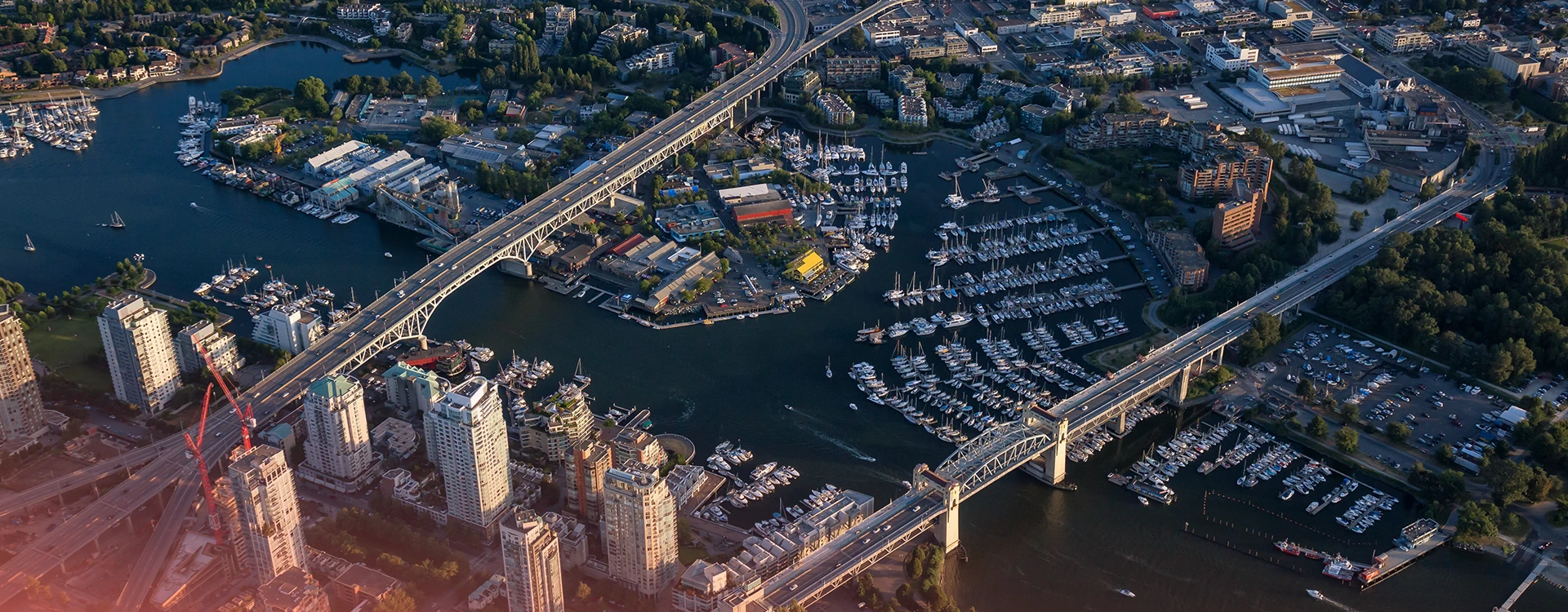 Aerial View of a Major City.